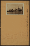 East River - Shore and skyline of Manhattan between East 41st and 49th Streets - Williamsburg and Queensborough Bridges.