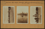 East River - Shore and skyline of Manhattan between East 45th and 56th Streets - Williamsburg and Queensborough Bridges - [Consumers Brewing Company ; General Electric Company ; Waldorf-Astoria Hotel ; River House.]