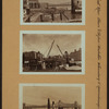 East River - Shore and skyline of Manhattan from East 53rd Street - Williamsburg and Queensborough Bridges - [Colonial Sand and Stone Company.]