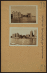 East River - Shore and skyline of Manhattan between East 78th and 89th Streets - Queensborough Bridge - [Brearly School; Yorkgate; Yorkville Ice Sales Corporation.]