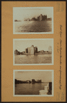 East River - Shore and skyline of Manhattan from East 85th Street - Queensborough Bridge - [Interboro Rapid Transit Building; New York Hospital; Yorkville Ice Sales Corporation.]