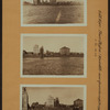 East River - Shore and skyline of Manhattan between East 85th and 92nd Streets - Queensborough Bridge - [Doctor's Hospital - Municipal Asphalt Plant - Miss Chapin's School.]