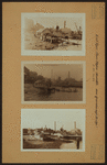 East River - Shore and skyline of Manhattan between East 89th and 96th Streets - Queensborough Bridge - [Consolidated Edison Company - United States Volunteer Life Saving Corps.]