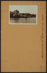 East River - Shore and skyline of Manhattan at the foot of East 90th Street - Queensborough Bridge - [Doctor's Hospital.]