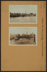 East River - Shore and skyline of Manhattan between East 92nd and 93rd Streets - Queensborough Bridge - [Riverside Fuel Company.]