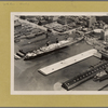 North (Hudson) River - Shore and skyline - [S.S. Leviathan in pier.]