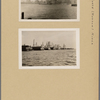 North (Hudson) River - [Lower New York skyline - Bank of Manhattan - Irving Trust Company - New York Telephone Company - Singer Manufacturing Company - Woolworth Building.]