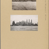 North (Hudson) River - [Lower New York skyline - Bank of Manhattan - Irving Trust Company - West Street Building - City Bank-Farmers Trust Company - Downtown Athletic Club - Standard Oil Company - Woolworth Building - Whitehall Building.]