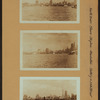 North (Hudson) River - Shore and skyline - Manhattan - Battery - 14th Street - [New York Telephone Company - Western Union - Woolworth Building.]