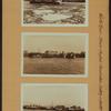 North (Hudson) River - Shore and skyline - Manhattan - Battery - 14th Street - [Cunard Line - Empire State Building - French Lines - Hudson River Night Line - Metropolitan Life Insurance Company - New York Port Authority.]
