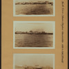 North (Hudson) River - Shore and skyline - Manhattan - [Midtown skyline between 14th and 59th Streets.]