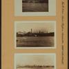 North (Hudson) River - Shore and skyline - Manhattan - [Midtown skyline between 14th and 59th Streets - Empire State Building.]