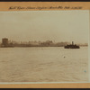 North (Hudson) River - Shore and skyline - Manhattan - [Midtown skyline between 14th and 59th Streets.]