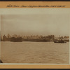 North (Hudson) River - Shore and skyline - Manhattan - [Midtown skyline between 14th and 59th Streets - Piers 83 and 84.]