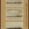 North (Hudson) River - Shore and skyline - Manhattan - [Midtown skyline between 14th and 59th Streets - Piers 83, 84, and 86.]