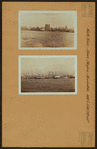 North (Hudson) River - Shore and skyline - Manhattan - [Midtown skyline between 14th and 59th Streets - Hamburg American Lines.]