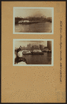 North (Hudson) River - Shore and skyline - Manhattan - [Midtown skyline between 14th and 59th Streets.]