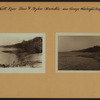 North (Hudson) River - Shore and skyline - Manhattan - George Washington Bridge.