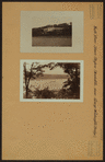 North (Hudson) River - Shore and skyline - Manhattan - George Washington Bridge - [Oil boat Blue Sonoco.]