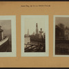 Upper Bay - Staten Island - St. George - [Lights of the St. George-Manhattan municipal ferry terminal].