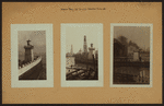 Upper Bay - Staten Island - St. George - [Lights of the St. George-Manhattan municipal ferry terminal].