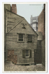 Rear View Paul Revere House, Boston, Mass.
