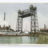 Halstead Street Lift Bridge, Chicago, Ill.