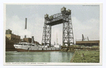 Halstead Street Lift Bridge, Chicago, Ill.