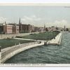 Esplanade from West Boston Bridge, Boston, Mass.