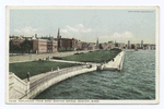 Esplanade from West Boston Bridge, Boston, Mass.