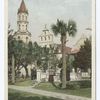 Cathedral, from Plaza, St. Augustine, Fla.