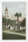 Cathedral, from Plaza, St. Augustine, Fla.