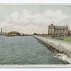 The Sea Wall, Old Point Comfort, Va.