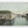 West Portal and Moat, Fortress Monroe, Va.