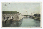 West Portal and Moat, Fortress Monroe, Va.