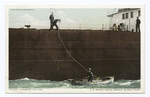 Throwing the Line, U. S. Marine Postal Service, Detroit River