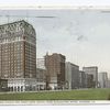 Michigan Ave., Grant Park near Blackstone Hotel, Chicago, Ill.