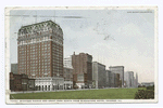Michigan Ave., Grant Park near Blackstone Hotel, Chicago, Ill.