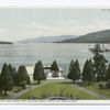 Down the Lake from Fort Wm. Henry Hotel, Lake George, N. Y.