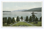 Down the Lake from Fort Wm. Henry Hotel, Lake George, N. Y.