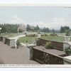 View from West Veranda, Hotel Champlain, Bluff Point, N. Y.