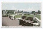 View from West Veranda, Hotel Champlain, Bluff Point, N. Y.