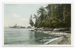 Steamer Landing, Hotel Champlain, Bluff Point, N. Y.