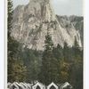 Camp Ahwahnee, Sentinel Rock, Yosemite, Calif.