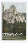 Camp Ahwahnee, Sentinel Rock, Yosemite, Calif.