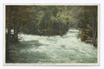 Merced River and Happy Isles, Yosemite, Calif.