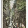 Looking down Flume, Franconia Notch, New Hampshire