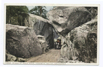 Stage at Arch Rock, Yosemite Valley, Calif.