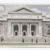 Front Facade, Public Library, New York, N. Y.