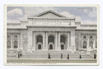 Front Facade, Public Library, New York, N. Y.